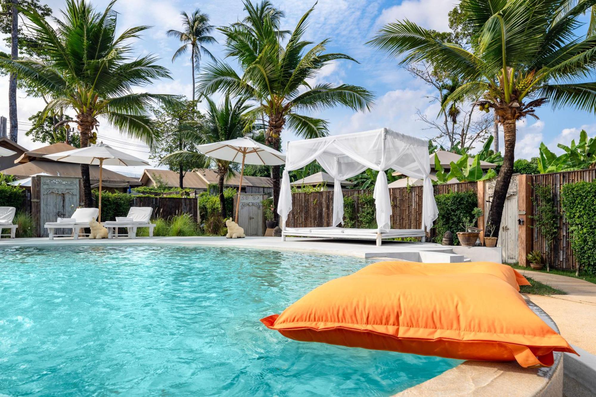 Khwan Beach Resort - Luxury Glamping And Pool Villas Samui - Adults Only - Sha Extra Plus Mae Nam Extérieur photo